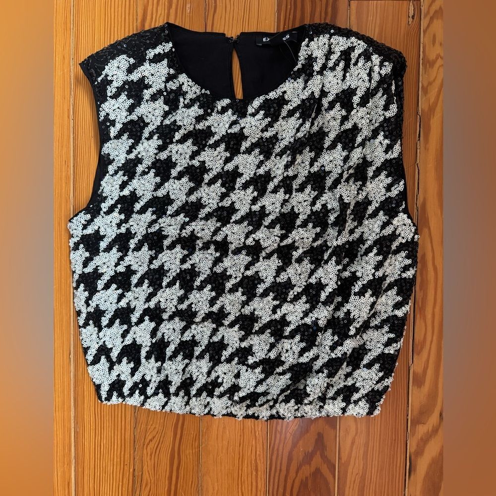 NWT Express Sequined Top